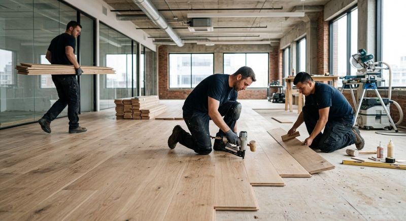 Commercial Hardwood Service in Chestnut Hill, MA