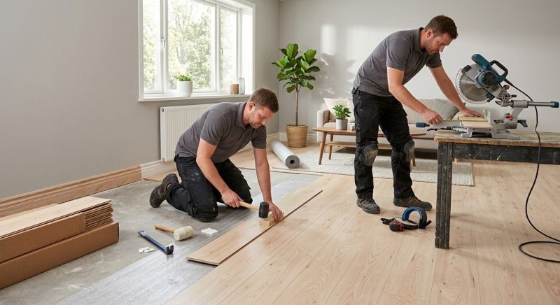 Laminate Floor Installation in Chelsea, MA
