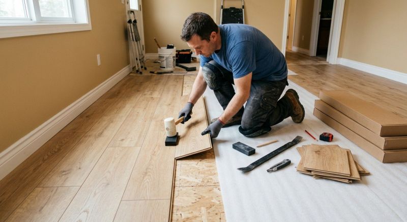 Laminate Floor Installation in Chestnut Hill, MA