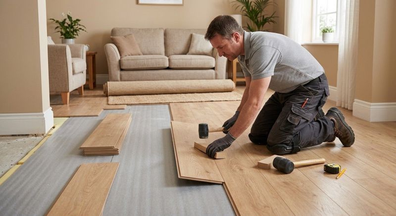Laminate Floor Installation in Groton, MA