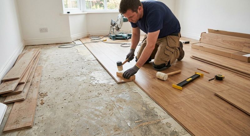 Laminate Floor Installation in Groveland, MA