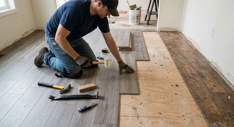 Laminate Floor Installation in Salem, NH