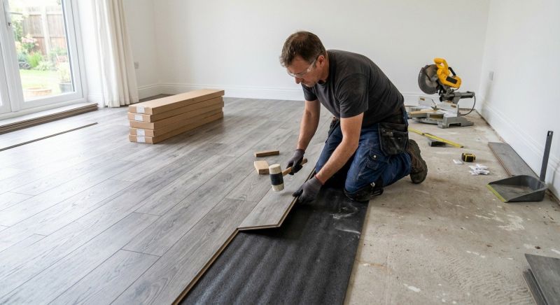 Laminate Floor Replacement in Dunstable, MA