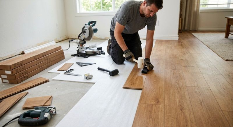 Laminate Floor Replacement in Hollis, NH