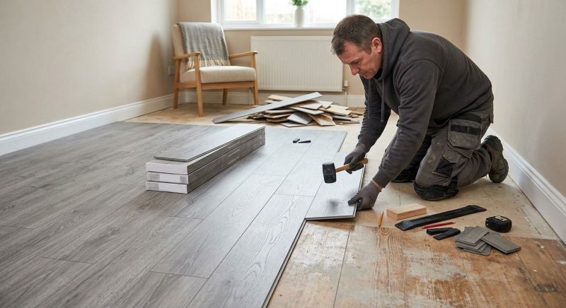 Laminate Floor Replacement in Middlesex County, MA