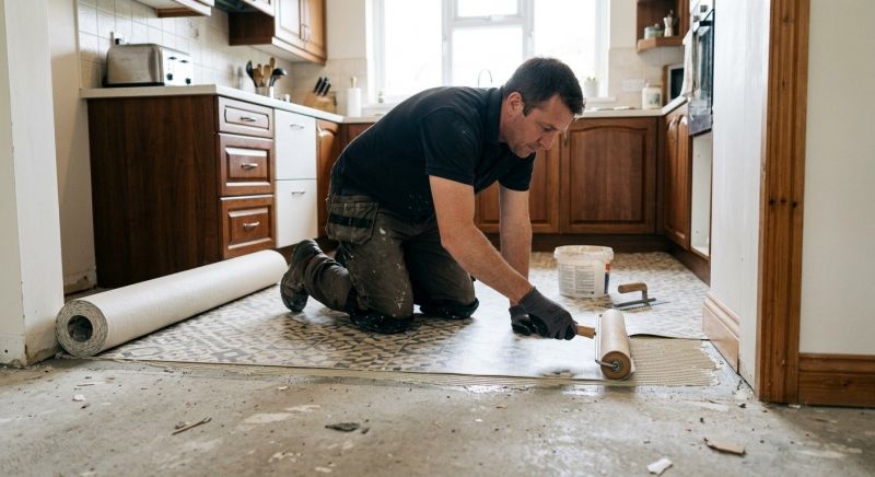 Linoleum Floor Installation in Andover, MA