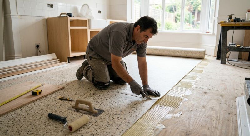 Linoleum Floor Installation in Lexington, MA