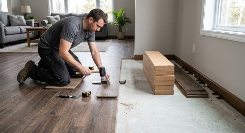 Luxury Vinyl Tile Installation in Arlington, MA