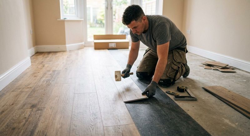 Luxury Vinyl Tile Installation in Middlesex County, MA