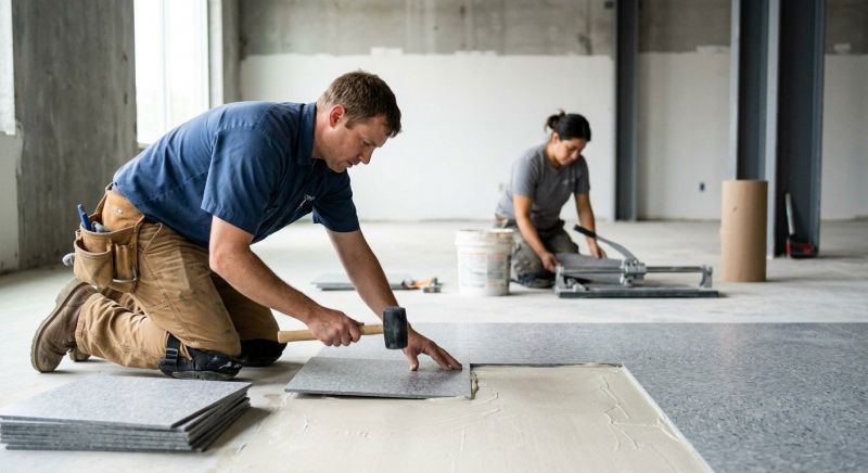 Lvt Flooring Installation in Tewksbury, MA