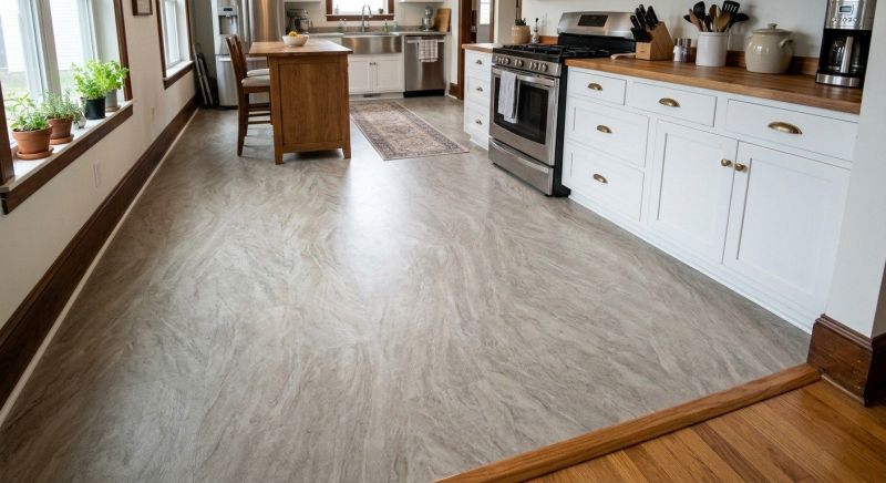 Sheet Linoleum Installation in Tewksbury, MA