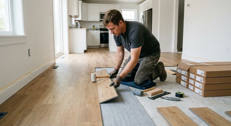 Vinyl Flooring Installation in Andover, MA
