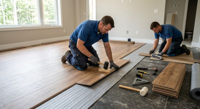 Vinyl Flooring Installation in Burlington, MA