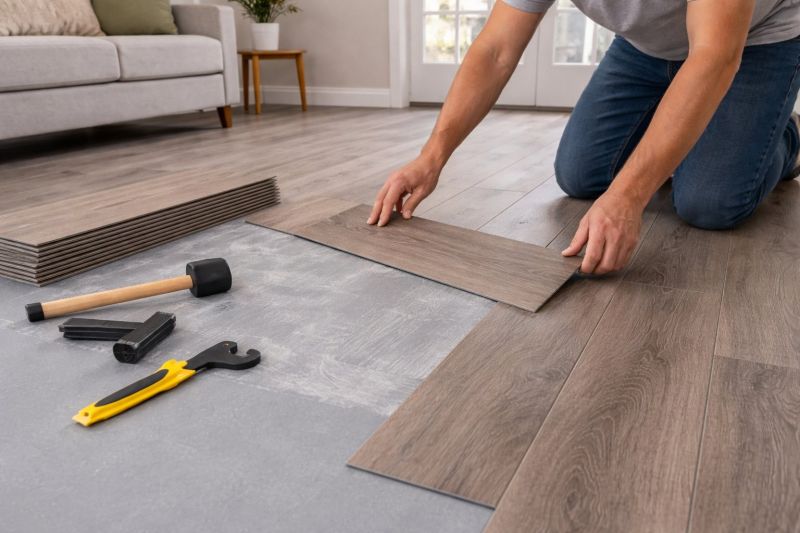Vinyl Flooring Installation in Hudson, MA