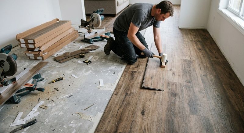 Vinyl Flooring Installation in Peabody, MA