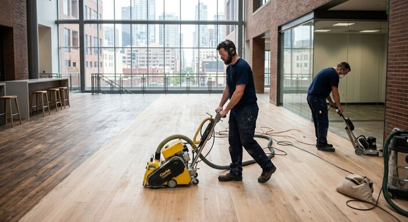 Commercial Hardwood Service in Groton, MA